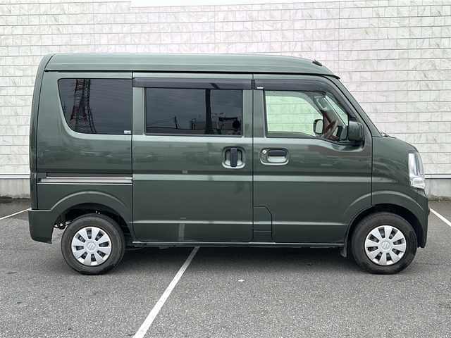 スズキ エブリイ PC 茨城県 2023(令5)年 3.8万km クールカーキPM 純正ディスプレイオーディオ【Bluetooth】/社外ドライブレコーダー（フロント・リヤ）/被害軽減システム/バックカメラ/社外デジタルインナーミラー/アイドリングストップ/両側スライドドア/取扱説明書/保証書