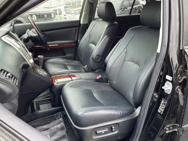 トヨタ ハリアー 240G プレミアム Lパッケージ 新潟県 2008(平20)年 13.5万km ブラック 純正HDDナビ/CD/DVD/ミュージックサーバー/バックカメラ/ETC/サンルーフ/革シート/パワーシート/シートヒーター /ステアリングスイッチ/リモコンキー /キセノンヘッドライト/オートライト/フォグランプ/純正17インチアルミホイール