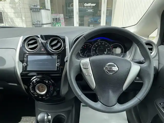 日産 ノート メダリスト 石川県 2016(平28)年 4.7万km インペリアルアンバーP ワンオーナー/純正メモリーナビ/フルセグTV/アラウンドビューモニター/LEDヘッドライト/ETC/ドライブレコーダー/インテリキー/ハーフレザーシート/インテリキー/エマージェンシーブレーキ/プッシュスタート/保証書