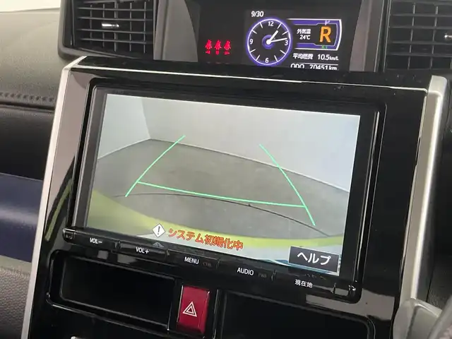 トヨタ タンク カスタムG－T 埼玉県 2017(平29)年 7.1万km フレッシュグリーンメタリック/シルバー2トーン スマートアシスト３　純正９インチナビ　バックカメラ　ＥＴＣ　ドライブレコーダー　シートヒーター　クルーズコントロール　両側パワースライドドア　純正アルミホイール　オートライト　ＬＥＤヘッドライト　ＴＶ