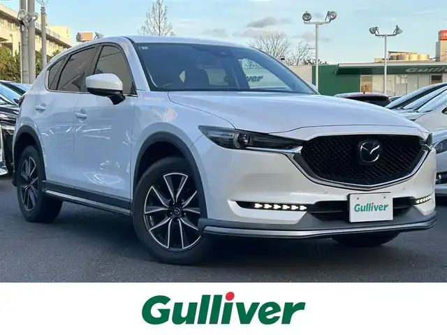 マツダ ＣＸ－５ XD プロアクティブ 島根県 2017(平29)年 9.1万km スノーフレイクホワイトパールマイカ 純正ＳＤナビ　/(AM/FM/フルセグTV/ＤＶＤ再生/Ｂｌｕｅｔｏｏｔｈ接続)　/ＢＯＳＥサウンドスピーカー　/バックカメラ　/前方ドライブレコーダー　/ＥＴＣ　/マツダ・レーダー・クルーズ・コントロール/ブラインドスポットモニター/前後コーナーセンサー/レーンアシスト/ヘッドアップディスプレイ　/パワーバックドア　/運転席メモリーシート/パワーシート　/前席シートヒーター/ステアリングヒーター/電動パーキングブレーキ/オートホールド/MTモード付AT　/オートハイビーム／ライト/純正LEDヘッドライト/純正19インチアルミホイール　/純正フロアマット