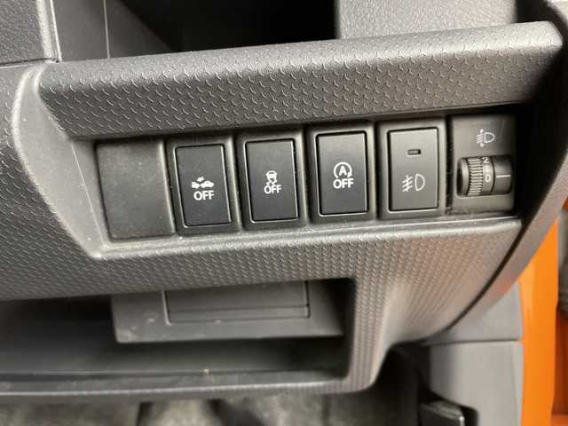 スズキ ハスラー G 道央・札幌 2015(平27)年 7万km パッションオレンジマイカ/スペリアホワイト ・４WD/・社外ＳＤナビ/・ＣＤ／ＤＶＤ／ＢＴ／ＡＵＸ／フルセグＴＶ/・ブレーキアシスト/・横滑り防止装置/・ダウンヒルアシストコントロール/・グリップコントロール/・アイドリングストップ/・運転席シートヒーター/・フォグランプ/・プッシュスタート/・スマートキー×２/・純正フロアマット/・純正ドアバイザー/・電動格納ミラー/・鉄ホイール付冬タイヤ積込/・取扱説明書/新車時保証書