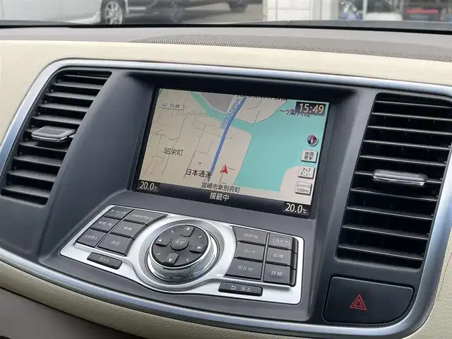 日産 ティアナ 250XV 宮崎県 2009(平21)年 6.8万km ブリリアントシルバー 純正マルチナビ/（CD再生　CDメモリー機能　BT）/バックカメラ/アルミホイール純正/パワーシート/（シートメモリー機能あり）/スペアキー/左ミラーカメラ/カーペット純正/V6エンジン搭載/ACC/ETC