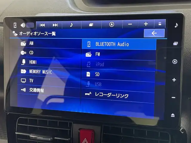 ダイハツ タント カスタム RS 愛知県 2025(令7)年 0.4万km シャイニングホワイトパール 純正１０型ナビ　全方位カメラ　シートヒーター　ＨＤＭＩ　両側パワスラ　フルセグＴＶ　ＤＶＤ　スマアシ　ＥＴＣ　ドラレコ　コーナーセンサー　衝突軽減　ＵＳＢ接続　ＬＥＤライト　フォグ　純正マット　禁煙車　オートハイビーム　Bluetooth　アイドリングストップ　純正１５インチAW　スマートキー　プッシュスタート