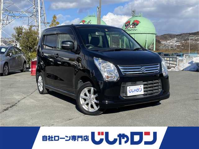 スズキ ワゴンＲ FX－LTD 岩手県 2014(平26)年 9.6万km ブルーイッシュブラックパール3 (株)IDOMが運営する【じしゃロン盛岡店】の自社ローン専用車両になりますこちらは現金またはオートローンご利用時の価格です。自社ローンご希望の方は別途その旨お申付け下さい/純正オーディオ/AM/FM/CD/AUX/プッシュスタート/スマートキー/D席シートヒーター/アイドリングストップ/フロアマット/ドアバイザー/純正AW
