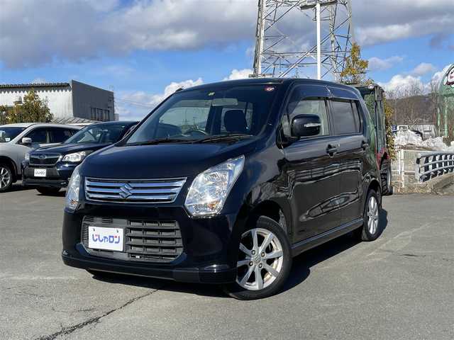 スズキ ワゴンＲ FX－LTD 岩手県 2014(平26)年 9.6万km ブルーイッシュブラックパール3 (株)IDOMが運営する【じしゃロン盛岡店】の自社ローン専用車両になりますこちらは現金またはオートローンご利用時の価格です。自社ローンご希望の方は別途その旨お申付け下さい/純正オーディオ/AM/FM/CD/AUX/プッシュスタート/スマートキー/D席シートヒーター/アイドリングストップ/フロアマット/ドアバイザー/純正AW