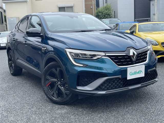 ルノー ルノー アルカナ RSライン E-テックハイブリッド 神奈川県 2022(令4)年 1.4万km 青Ｍ ワンオーナー/純正ディスプレイオーディオ/全方位カメラ/ワイヤレス充電/ハーフレザーシート/純正18インチAW/LEDライト/レーダークルーズコントロール/衝突軽減ブレーキ/LKA/BSM/コーナーセンサー/パーキングアシスト/前席シートヒーター/ステアリングヒーター/純正USB/BT再生/ETC/360°ドライブレコーダー/プッシュスタート/カードキー×2/R5/6年ディーラー整備記録/保証書・取説あり