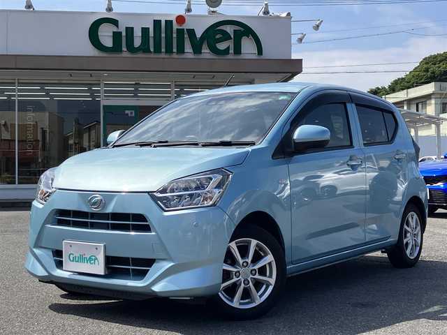 ダイハツ ミラ イース G リミテッド SAⅢ 三重県 2020(令2)年 8.4万km スカイブルーメタリック ワンオーナー/♪登録時走行距離83735km/♪スマートアシストIII/・衝突回避支援ブレーキ機能/・誤発進抑制制御機能/・車線逸脱警報機能/・先行車発進お知らせ機能/♪純正SDナビ/・フルセグTV・BTオーディオ/・DVD再生・USB・録音/♪バックカメラ/♪前席シートヒーター/♪スマートキーX2/♪プッシュスタート/♪コーナーセンサー/♪アイドリングストップ/♪LEDヘッドライト/♪オートライト/♪オートハイビーム/♪ドライブレコーダー/♪オートリトラクタブルミラー/♪フロアマット/♪ドアバイザー/♪プライバシーガラス/♪ETC/♪横滑り防止機能