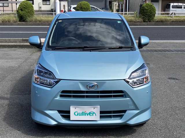ダイハツ ミラ イース G リミテッド SAⅢ 三重県 2020(令2)年 8.4万km スカイブルーメタリック ワンオーナー/♪登録時走行距離83735km/♪スマートアシストIII/・衝突回避支援ブレーキ機能/・誤発進抑制制御機能/・車線逸脱警報機能/・先行車発進お知らせ機能/♪純正SDナビ/・フルセグTV・BTオーディオ/・DVD再生・USB・録音/♪バックカメラ/♪前席シートヒーター/♪スマートキーX2/♪プッシュスタート/♪コーナーセンサー/♪アイドリングストップ/♪LEDヘッドライト/♪オートライト/♪オートハイビーム/♪ドライブレコーダー/♪オートリトラクタブルミラー/♪フロアマット/♪ドアバイザー/♪プライバシーガラス/♪ETC/♪横滑り防止機能