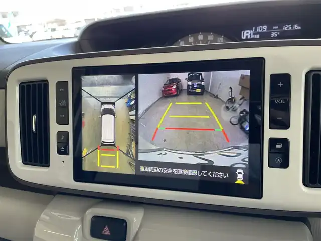 ダイハツ ムーヴ キャンバス G メイクアップ リミテッド　SAⅢ 千葉県 2020(令2)年 1.3万km パールホワイトⅢ/ナチュラルベージュマイカメタリック 2トーン スマートアシストIII/・衝突回避支援ブレーキ機能/・衝突警報機能/・車線逸脱警報機能/・先行車発進お知らせ機能/・誤発進抑制制御機能/・オートハイビーム/衝突安全ボディ/純正8インチナビ/・ラジオ/CD・DVD/Bluetooth/フルセグテレビ/アラウンドビューモニター/両側パワースライドドア/ドライブレコーダー前方/LEDヘッドライト/フォグライト/オートライト/純正フロアマット/取扱説明書/保証書/スペアキー/ディーラー点検記録簿(R3/R5/R7)