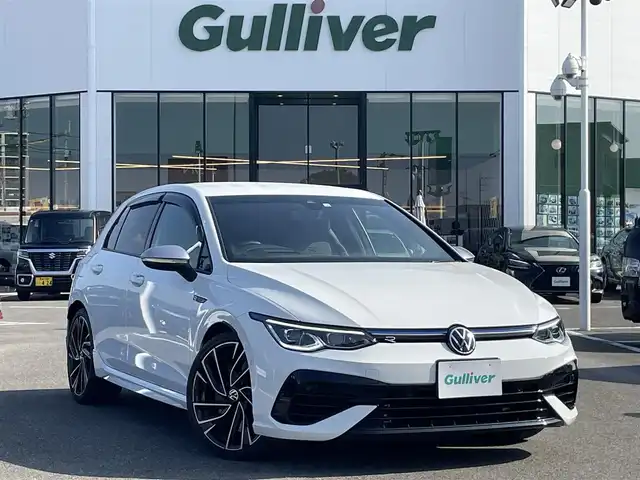 フォルクスワーゲン ＶＷ ゴルフ Ｒ TSI 4モーション 長崎県 2022(令4)年 3.6万km 白 純正メーカーナビ/BT/USB/フルセグTV/バックカメラ/衝突被害軽減システム/R専用シート/前席シートヒーター/ステアリングヒーター/ステアリングスイッチ/レーダークルーズコントロール/パドルシフト/コーナーセンサー/ビルトインETC