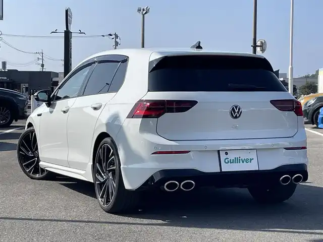 フォルクスワーゲン ＶＷ ゴルフ Ｒ TSI 4モーション 長崎県 2022(令4)年 3.6万km 白 純正メーカーナビ/BT/USB/フルセグTV/バックカメラ/衝突被害軽減システム/R専用シート/前席シートヒーター/ステアリングヒーター/ステアリングスイッチ/レーダークルーズコントロール/パドルシフト/コーナーセンサー/ビルトインETC