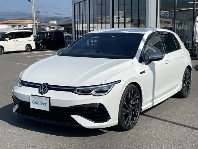 フォルクスワーゲン ＶＷ ゴルフ Ｒ TSI 4モーション 長崎県 2022(令4)年 3.6万km 白 純正メーカーナビ/BT/USB/フルセグTV/バックカメラ/衝突被害軽減システム/R専用シート/前席シートヒーター/ステアリングヒーター/ステアリングスイッチ/レーダークルーズコントロール/パドルシフト/コーナーセンサー/ビルトインETC