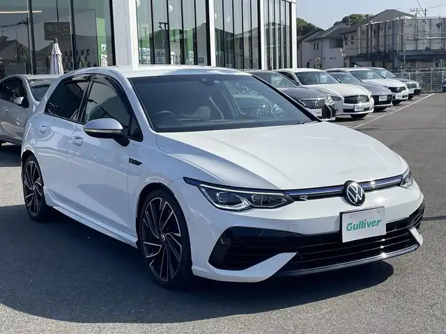 フォルクスワーゲン ＶＷ ゴルフ Ｒ TSI 4モーション 長崎県 2022(令4)年 3.6万km 白 純正メーカーナビ/BT/USB/フルセグTV/バックカメラ/衝突被害軽減システム/R専用シート/前席シートヒーター/ステアリングヒーター/ステアリングスイッチ/レーダークルーズコントロール/パドルシフト/コーナーセンサー/ビルトインETC