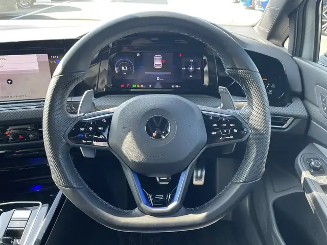 フォルクスワーゲン ＶＷ ゴルフ Ｒ TSI 4モーション 長崎県 2022(令4)年 3.6万km 白 純正メーカーナビ/BT/USB/フルセグTV/バックカメラ/衝突被害軽減システム/R専用シート/前席シートヒーター/ステアリングヒーター/ステアリングスイッチ/レーダークルーズコントロール/パドルシフト/コーナーセンサー/ビルトインETC