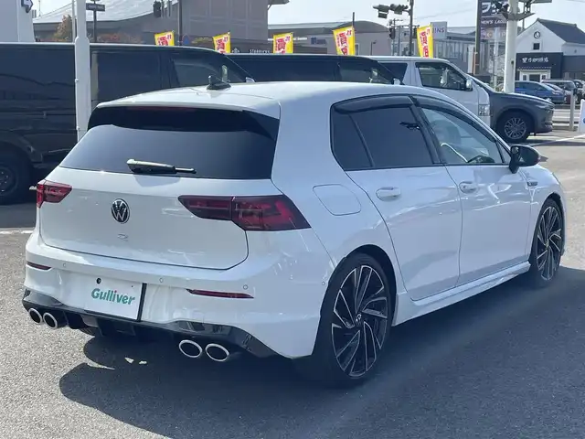 フォルクスワーゲン ＶＷ ゴルフ Ｒ TSI 4モーション 長崎県 2022(令4)年 3.6万km 白 純正メーカーナビ/BT/USB/フルセグTV/バックカメラ/衝突被害軽減システム/R専用シート/前席シートヒーター/ステアリングヒーター/ステアリングスイッチ/レーダークルーズコントロール/パドルシフト/コーナーセンサー/ビルトインETC