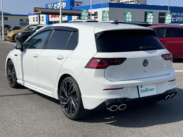 フォルクスワーゲン ＶＷ ゴルフ Ｒ TSI 4モーション 長崎県 2022(令4)年 3.6万km 白 純正メーカーナビ/BT/USB/フルセグTV/バックカメラ/衝突被害軽減システム/R専用シート/前席シートヒーター/ステアリングヒーター/ステアリングスイッチ/レーダークルーズコントロール/パドルシフト/コーナーセンサー/ビルトインETC