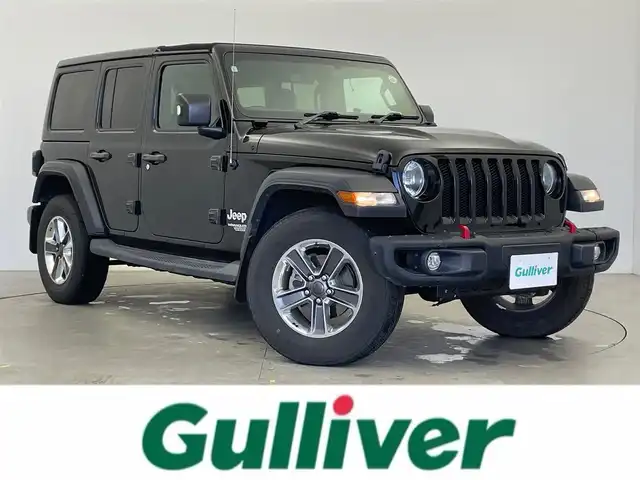 クライスラー・ジープ ジープ ラングラー アンリミテッド スポーツ 富山県 2019(平31)年 11.7万km ブラック ４WD/純正オーディオ（bluetooth）/バックカメラ/リアコーナーセンサー/ETC/純正前ドラレコ/純正１８インチAW/オートライト/HIDヘッドライト/フォグ/スマートキー/プッシュスタート/クルーズコントロール/ヒルスタートアシスト/純正マット/スペアキー