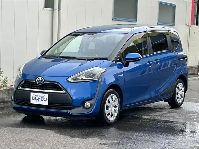 トヨタ シエンタ ハイブリッド G 福島県 2016(平28)年 10.3万km コバルトブルーメタリック (株)IDOMが運営する【じしゃロン福島店】の自社ローン専用車両になります。こちらは現金またはオートローンご利用時の価格です。自社ローンご希望の方は別途その旨お申付け下さい/社外メモリナビ（AVIC-RW99）/フルセグテレビ/バックカメラ/レーンキープアシスタント/衝突軽減システム/オートハイビーム/革巻ステアリング/車両接近アラーム/ＥＴＣ/運転モード切替（ＥＣＯ・ＥＶ）/ドアバイザー