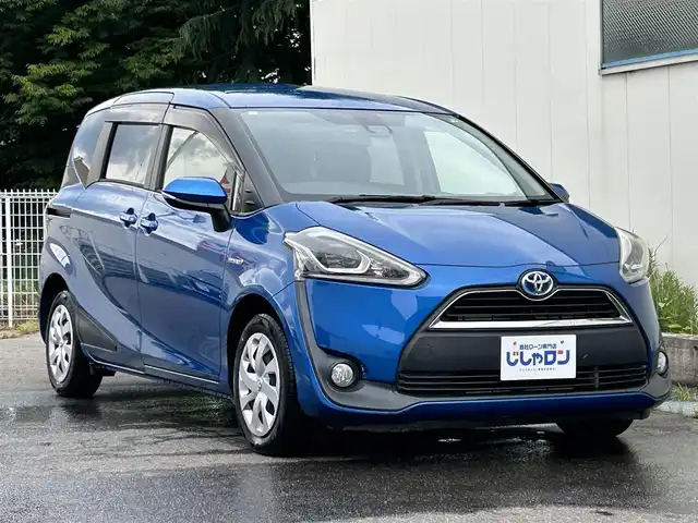 トヨタ シエンタ ハイブリッド G 福島県 2016(平28)年 10.3万km コバルトブルーメタリック (株)IDOMが運営する【じしゃロン福島店】の自社ローン専用車両になります。こちらは現金またはオートローンご利用時の価格です。自社ローンご希望の方は別途その旨お申付け下さい/社外メモリナビ（AVIC-RW99）/フルセグテレビ/バックカメラ/レーンキープアシスタント/衝突軽減システム/オートハイビーム/革巻ステアリング/車両接近アラーム/ＥＴＣ/運転モード切替（ＥＣＯ・ＥＶ）/ドアバイザー