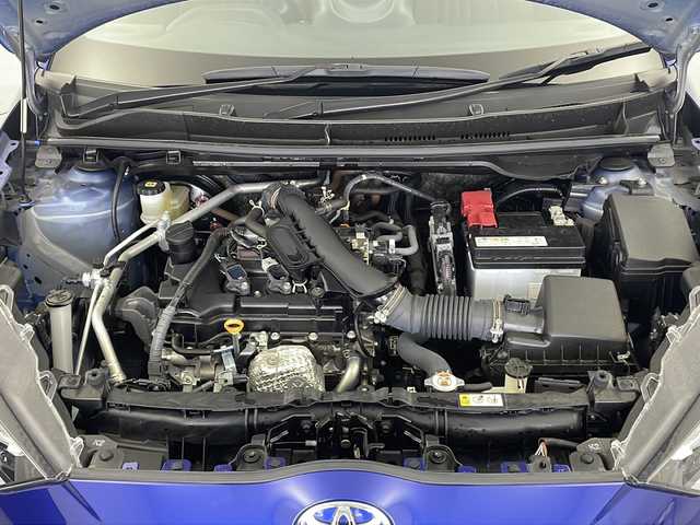 トヨタ ヤリス G 栃木県 2021(令3)年 1.5万km ダークブルーマイカM 純正メーカーナビ/（BT/AM/FM/ミラーリング）/ETC/前後ドライブレコーダー/プリクラッシュブレーキ/ブラインドスポットモニター/クリアランナソー/車線逸脱警報/横滑り防止/先行車発進お知らせ/後退時速度抑制/パーキングサポートブレーキ/電動格納ミラー/純正フロアマット/プッシュスタート/スマートキー