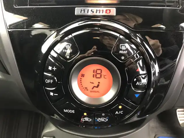 日産 ノート e－パワー ニスモ 愛知県 2017(平29)年 7万km ブリリアントホワイトパール ・純正7インチナビ/・全方位カメラ/・Bluetooth/・フルセグTV/・衝突被害軽減システム/・コーナーセンサー/・クルーズコントロール/・レーンキープアシスト/・オートライト/・フォグランプ/・ドライブレコーダー/・ETC/・純正AW/・純正フロアマット/・プッシュスタート/・スマートキー