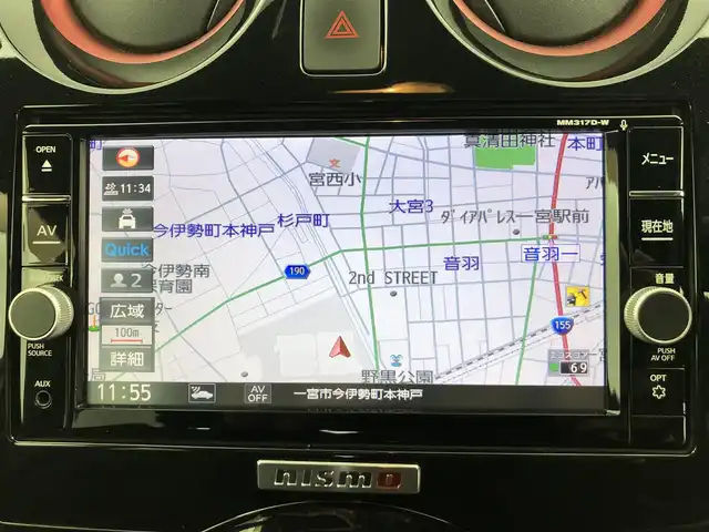 日産 ノート e－パワー ニスモ 愛知県 2017(平29)年 7万km ブリリアントホワイトパール ・純正7インチナビ/・全方位カメラ/・Bluetooth/・フルセグTV/・衝突被害軽減システム/・コーナーセンサー/・クルーズコントロール/・レーンキープアシスト/・オートライト/・フォグランプ/・ドライブレコーダー/・ETC/・純正AW/・純正フロアマット/・プッシュスタート/・スマートキー