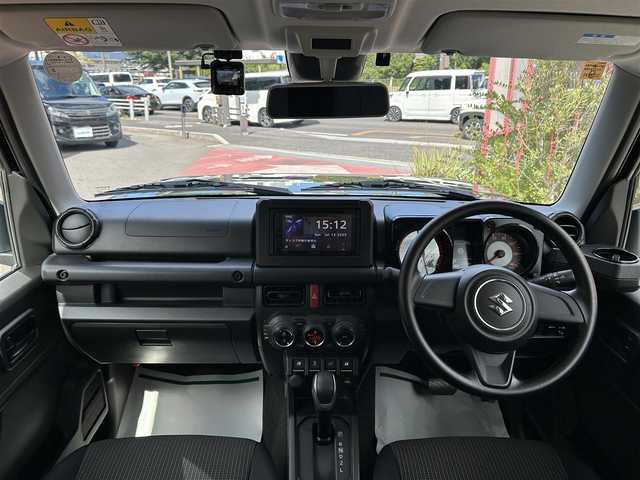スズキ ジムニー XL 香川県 2023(令5)年 0.8万km ブルーイッシュブラックパール3 ディスプレイオーディオ/【CD/DVD/Bluetooth】/アイドリングストップ/前席シートヒーター/横滑り防止装置/レーンキープアシスト/衝突被害軽減システム/社外LEDヘッドライト/スマートキー/プッシュスタート/純正16インチホイール/純正ビルトインETC/社外前後ドライブレコーダー