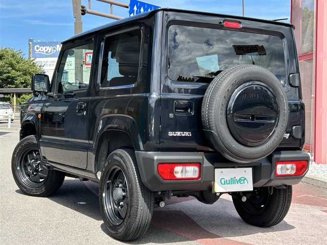 スズキ ジムニー XL 香川県 2023(令5)年 0.8万km ブルーイッシュブラックパール3 ディスプレイオーディオ/【CD/DVD/Bluetooth】/アイドリングストップ/前席シートヒーター/横滑り防止装置/レーンキープアシスト/衝突被害軽減システム/社外LEDヘッドライト/スマートキー/プッシュスタート/純正16インチホイール/純正ビルトインETC/社外前後ドライブレコーダー