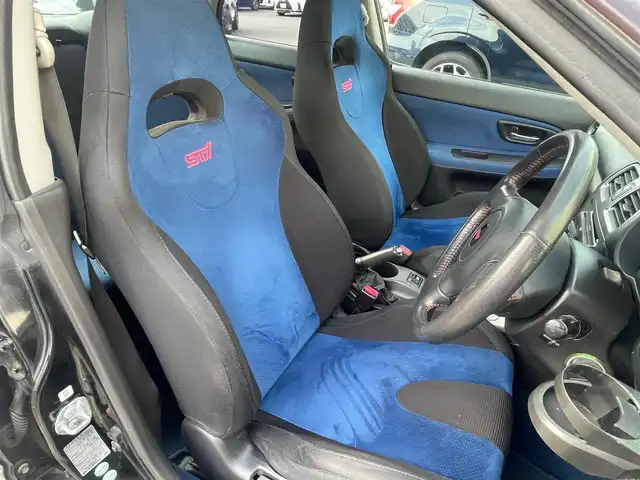 スバル インプレッサ ＷＲＸ STi 島根県 2006(平18)年 13.3万km オブシディアンブラックパール 社外HDDナビ　/DVD再生　/ETC　/純正HIDヘッドライト　/社外１８インチアルミホイール（wedsSport）/社外マフラー/ブレンボキャリパー　/純正フロアマット
