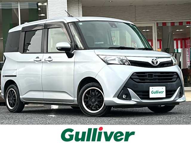 トヨタ タンク G S 千葉県 2017(平29)年 12.1万km ブライトシルバーM ナビNSCD-W66 バックカメラ 両側パワースライドドア ETC クルコン BT 革調カバー ステアスイッチ スマアシ オートライト フォグライト 外14インチAW スマートキー プッシュスタート