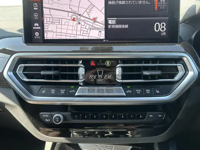 ＢＭＷ Ｘ３ xDrive20d Mスポーツ 群馬県 2022(令4)年 1.6万km サファイアブラックP 4WD/ターボ/ドライビングアシストプロフェッショナル/・アクティブクルーズコントロール/・プリクラッシュセーフティ/・レーンキーピングアシスタント/・ステアリング&レーンコントロールアシスト/・エマージェンシーストップアシスト/・パーキングアシストプロフェッショナル/・リバースアシスト/BMWiDriveナビゲーションシステム/(Bluetooth/AppleCarPlay/フルセグ/USB)/バックカメラ/アラウンドビューモニター/ブラウンレザーシート/サンルーフ/全席シートヒーター/D/N席パワーシート（D席メモリー機能付き）/置くだけ充電/ETC内臓ルームミラー/プッシュスタート/オートエアコン/電動格納ウインカーミラー/革巻きステアリング/ステアリングスイッチ/ステアリングヒーター/パドルシフト/harman/kardonサウンドシステム/F/Rコーナーセンサー/2列目サンシェード/トノカバー/純正フロアマット/純正19インチAW/スペアキー×1
