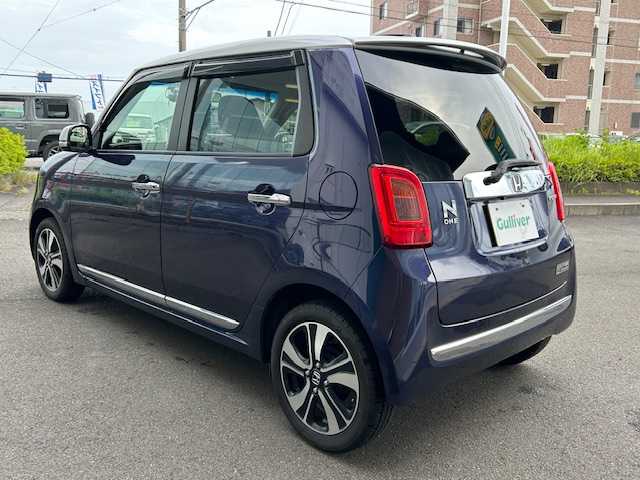 ホンダ Ｎ ＯＮＥ プレミアム ツアラー 静岡県 2014(平26)年 9万km プレミアムブルームーンパール 社外ナビ　ＴＶ　ＤＶＤ再生　Ｂｌｕｅｔｏｏｔｈ接続　バックカメラ　全方位ドライブレコーダー　ＥＴＣ　衝突被害軽減ブレーキ　パドルシフト　クルーズコントロール　スマートキー　プッシュスタート　ＨＩＤ