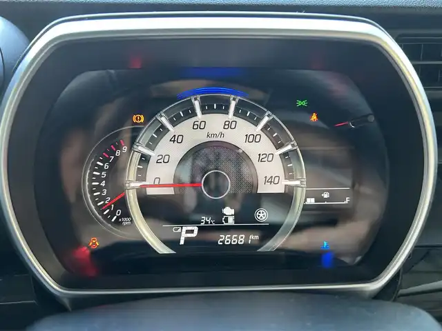 スズキ スペーシア カスタム HYBRID XS 和歌山県 2021(令3)年 2.7万km ブルーイッシュブラックパール3 社外ナビ/フルセグTV/バックカメラ/両側パワースライドドア/デュアルセンサーブレーキサポート/レーダークルーズコントロール/コーナーセンサー/ETC/純正アルミホイール/シートヒーター/シートバックテーブル/リアサーキュレーター/LEDヘッドライト