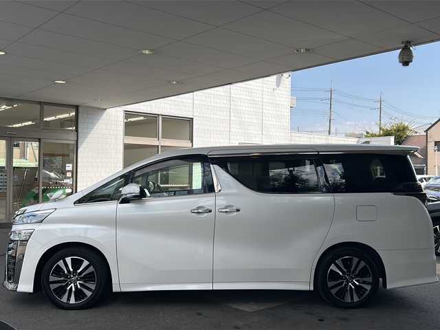 トヨタ ヴェルファイア Z Gエディション 京都府 2018(平30)年 10.3万km ホワイトパールクリスタルシャイン 10インチ純正SDナビ（NSZT-Z66T)/フルセグTV/Bluetooth/CD/DVD/USB/バックカメラ/12.8インチフリップダウンモニター/レーダクルーズコントロール/電動リアゲート/3眼LEDヘッドライト/デジタルインナーミラー/ステアリングヒーター/両側パワースライドドア/ビルトインETC/全方位ドライブレコーダ/シートヒーター/ベンチレーター/メモリー付きパワーシート/純正フロアマット/禁煙車
