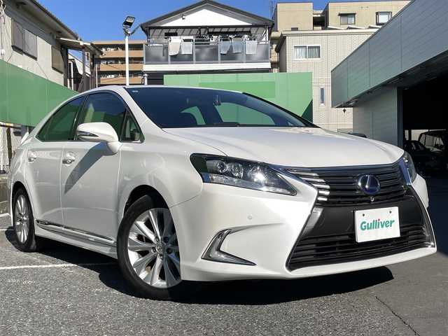 レクサス ＨＳ 250h 千葉県 2015(平27)年 3.7万km ソニッククォーツ ワンオーナー/HDDナビ/　・フルセグTV/CD/DVD/Blue Tooth/USB/AUX/バックカメラ/前方ドライブレコーダー/前後コーナーセンサー/D/N席パワーシート/LEDヘッドライト/フォグライト/ビルトインETC/クルコン/スマートキー/スペアキー（カードキー１、スマートキー１）/取説/保証書