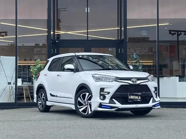 トヨタ ライズ Z 福岡県 2020(令2)年 5.9万km パール ・レーダークルーズコントロール/・社外HDDナビ/USB/Bluetooth/CD/DVD/・全方位カメラ/・シートヒーター/・ドライブレコーダー/・フルセグ/・社外ETC/・プッシュスタート/・アイドリングストップ/・スマートキー/・スペアキー/・フロント/サイド/リアエアロ/・レーンキープアシスト/・オートライト/・LEDライト/・保証書/・取扱説明書