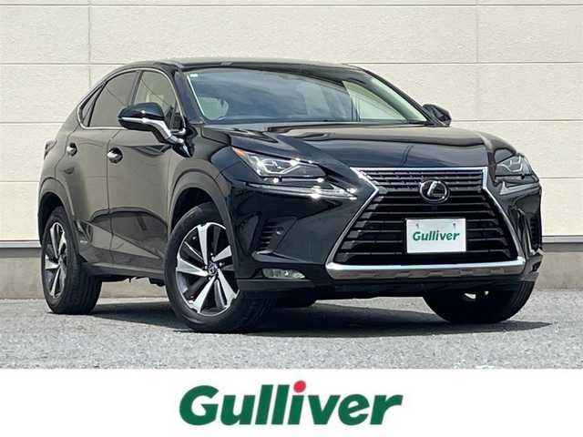 レクサス ＮＸ 300h Iパッケージ 茨城県 2018(平30)年 6.9万km ブラック 純正ナビ/・Bluetooth接続/・フルセグTV/レーダークルーズコントロール/プリクラッシュセーフティ/レーンディパーチャーアラート/電動革温席/ビルトインETC2.0/LEDオートライト/バックガイドモニター/ドライビングポジション/ステアリングヒーター/D＋N席パワーシート/USB入力端子/１２０V充電/D＋N席パワーシート/純正アルミホイール