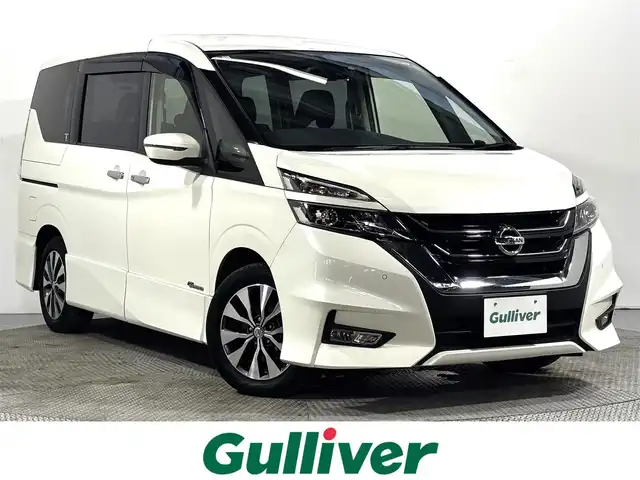 日産 セレナ ハイウェイスター G プロパイロットED 大阪府 2016(平28)年 7万km ブリリアントホワイトパール ProPILOT 純正9incナビTV 後席モニター ETC 両側パワースライドドア 衝突軽減 レーダーC クリアランスソナー レーンアシスト ドラレコ