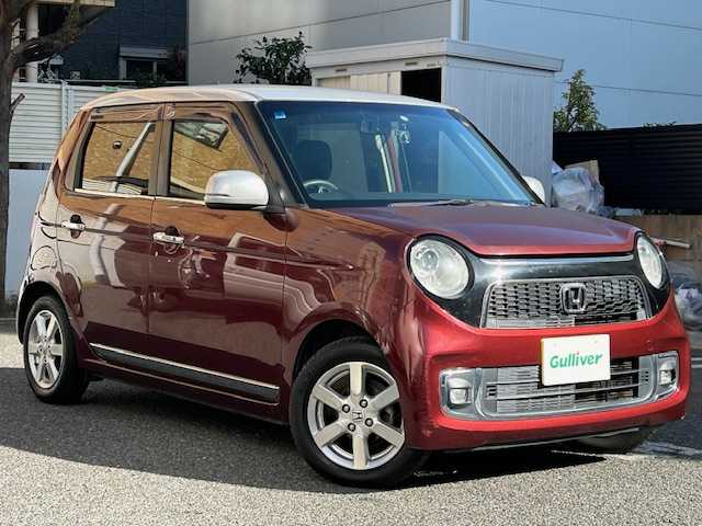 ホンダ Ｎ ＯＮＥ プレミアム 東京都 2016(平28)年 6.2万km プレミアムディープロッソパール 純正ナビ(ワンセグ、CD、DVD、Bluetooth)/バックカメラ/エコモード/横滑り防止/アイドリングストップ/ドライブレコーダー/保証書/取扱説明書/記録簿/スペアキー1本