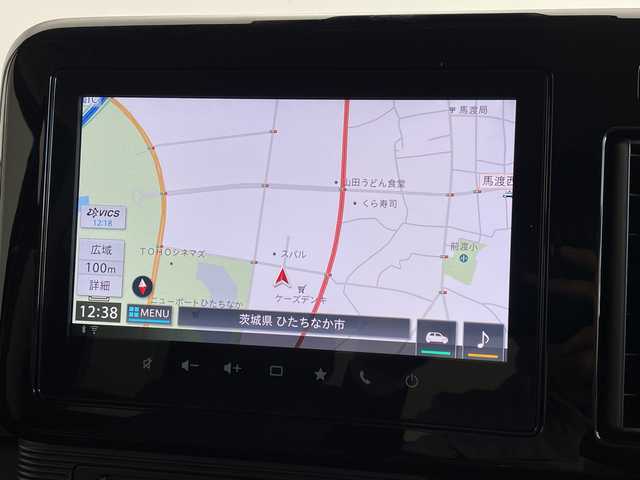 スズキ ワゴンＲ スマイル HYBRID X 茨城県 2024(令6)年 0.5万km ピンク 純正ディスプレイオーディオナビ　パノラミックビューモニタ－　フルセグＴＶ　両側電動スライドドア　追従クルコン　シートヒーター　衝突軽減ブレーキ　ＬＥＤライト　スマートキー　プッシュスタート　禁煙車