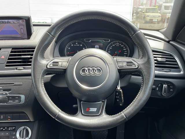 アウディ Ｑ３ 2．0 TFSI クワトロ 211PS 秋田県 2012(平24)年 11.5万km 黒 登録時走行距離115071km/純正CDプレイヤー/純正HDDナビ/クリアランスソナー/純正前方ドライブレコーダー/純正AW/運助パワーシート/スペアキー