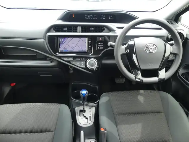 トヨタ アクア S スタイルブラック 千葉県 2016(平28)年 3.5万km ディープアメジストマイカメタリック Toyota Safety Sense/・プリクラッシュセーフティ/・レーンディパーチャーアラート/・オートハイビーム/純正SDナビ/ワンセグTV/【CD再生機能　Bluetooth接続】/前席シートヒーター/ETC/ウインカーミラー/スマートキー