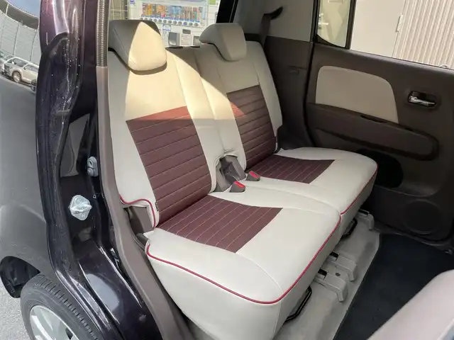 スズキ ＭＲワゴン Wit XS 滋賀県 2014(平26)年 6.7万km ミステリアスバイオレットパール 禁煙車/社外ナビ/（CD/USB/地デジTV）/合皮シート/シートリフター/革巻きステアリング/ステアリングリモコン/HIDヘッドライト/フォグランプ/オートヘッドライト/純正アルミホイール/社外フロアマット/ドアバイザー/アイドリングストップ/スマートキー/プッシュスタート
