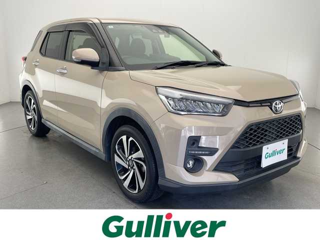 トヨタ ライズ Z 宮崎県 2021(令3)年 3.5万km ナチュラルベージュマイカM 禁煙車/トヨタセーフティセンス/社外9型メモリーナビ/（Bluetooth/CD/DVD/フルセグTV)/バックカメラ/純正LEDオートライト/純正LEDフォグ/純正17インチアルミ/純正フロアマット/前後ドライブレコーダー/アダプティブクルーズコントロール/プリクラッシュセーフティ/レーンディパーチャーアラート/クリアランスソナー/オートエアコン/オート電動格納ミラー/前席シートヒーター/ETC/スマートキー/プッシュエンジンスタート/オプションスペアタイヤ