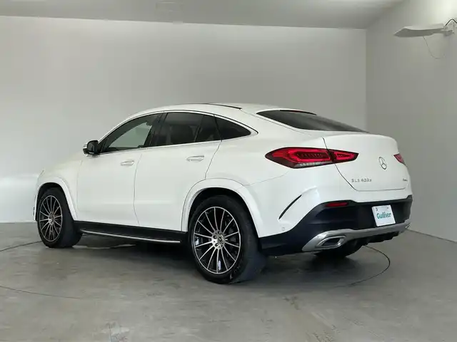 メルセデス・ベンツ Ｍ・ベンツ ＧＬＥ４００ｄ 4MATIC クーペ スポーツ 埼玉県 2023(令5)年 2.6万km ダイヤモンドホワイト パノラミックスライディングルーフ　12.3インチナビ　Burmesterサウンド　HUD　BSM　LEDライト　黒革　シートヒーター　ベンチレーション　メモリシート　純正ドラレコ　ETC　地デジTV