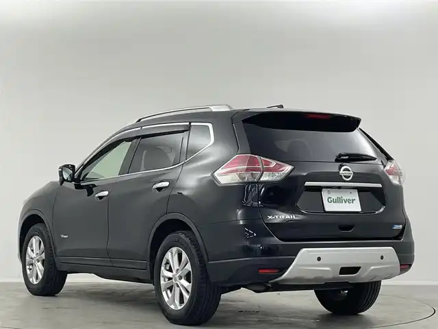 日産 エクストレイル ハイブリッド 20X エマージェンシーブレーキ 埼玉県 2015(平27)年 7.2万km ダイヤモンドブラック 純正ナビ　CD DVD BT　フルセグ　エマージェンシーブレーキ　ETC　バックカメラ　ドラレコ　LEDオートライト　コーナーセンサー　シートヒーター　合皮シート　スペアキー