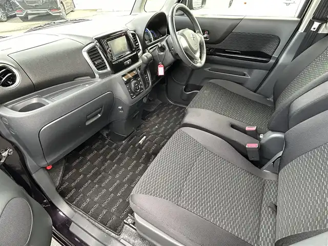 スズキ スペーシア カスタム XS 福島県 2014(平26)年 5.2万km ミステリアスバイオレットパール 純正ナビゲーション/型番：GCX513/【CD/DVD/USB/BT/TV】/バックカメラ/両側電動スライドドア/レーダーブレーキサポート/アイドリングストップ/HIDオートライト/リアドアシェード/純正フロアマット/純正ドアバイザー