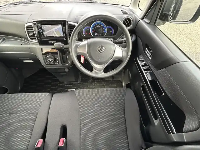 スズキ スペーシア カスタム XS 福島県 2014(平26)年 5.2万km ミステリアスバイオレットパール 純正ナビゲーション/型番：GCX513/【CD/DVD/USB/BT/TV】/バックカメラ/両側電動スライドドア/レーダーブレーキサポート/アイドリングストップ/HIDオートライト/リアドアシェード/純正フロアマット/純正ドアバイザー