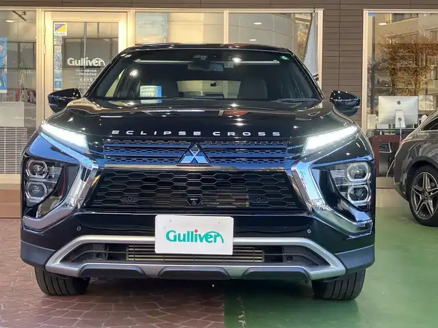 三菱 エクリプス クロス Gプラスパッケージ 神奈川県 2021(令3)年 2.3万km アメジストブラック ワンオーナー/純正ナビ/アラウンドビューカメラ/HUD/レーダークルーズコントロール/コーナーソナー/車線逸脱警報システム/衝突軽減ブレーキシステム/オートマチックハイビーム/後側方車両検知警報システム/AS&G/LEDヘッドライト/ライトレベライザー/ハンドルヒーター/USBポート/前後ドライブレコーダー/運転席パワーシート